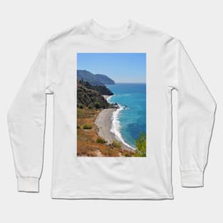 Alberquillas Beach Costa Del Sol Spain Long Sleeve T-Shirt